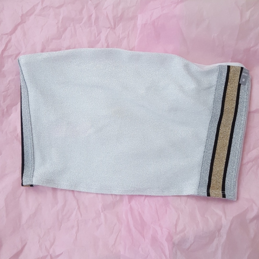 VS PINK Shine Tube Top